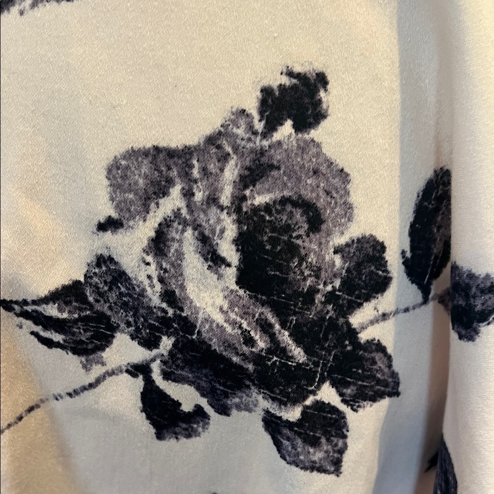 Ixia Floral Halter Mini Dress Black Strapless Size M - Picture 11 of 11